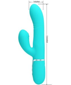 Alternative view of PRETTY LOVE - MULTIFUNCTION G-SPOT VIBRATOR AQUA GREEN