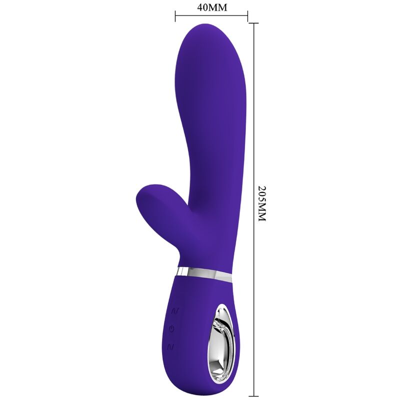 PRETTY LOVE - THOMAS MULTIFUNCTION G-SPOT VIBRATOR PURPLE - Image 5