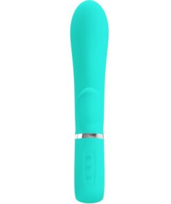 Alternative view of PRETTY LOVE - THOMAS MULTIFUNCTION G-SPOT VIBRATOR AQUA GREEN