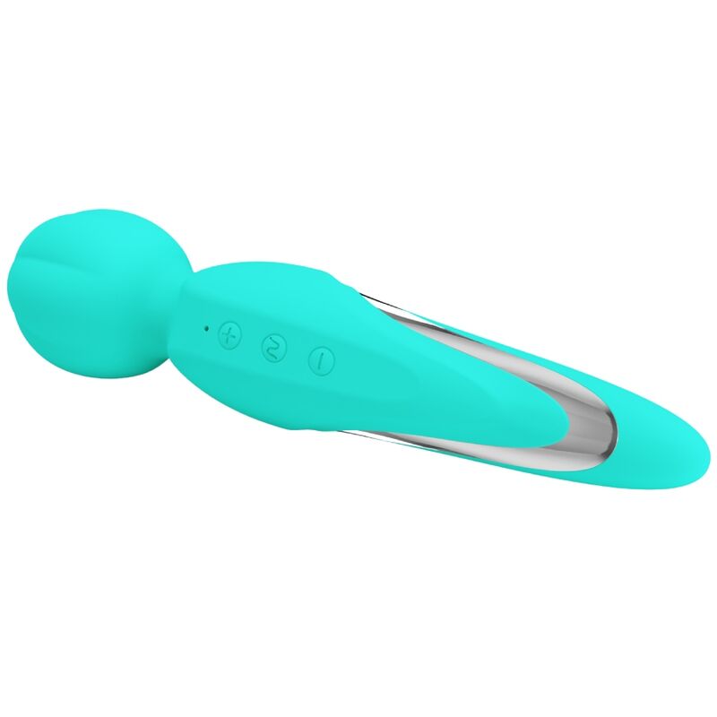 PRETTY LOVE - WALTER VIBRATOR WAND AQUA GREEN - Image 4
