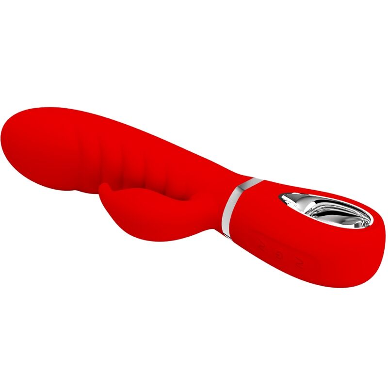 PRETTY LOVE - PRESCOTT MULTIFUNCTION G-SPOT VIBRATOR RED - Image 3