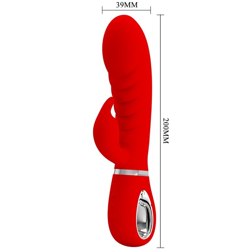PRETTY LOVE - PRESCOTT MULTIFUNCTION G-SPOT VIBRATOR RED - Image 5