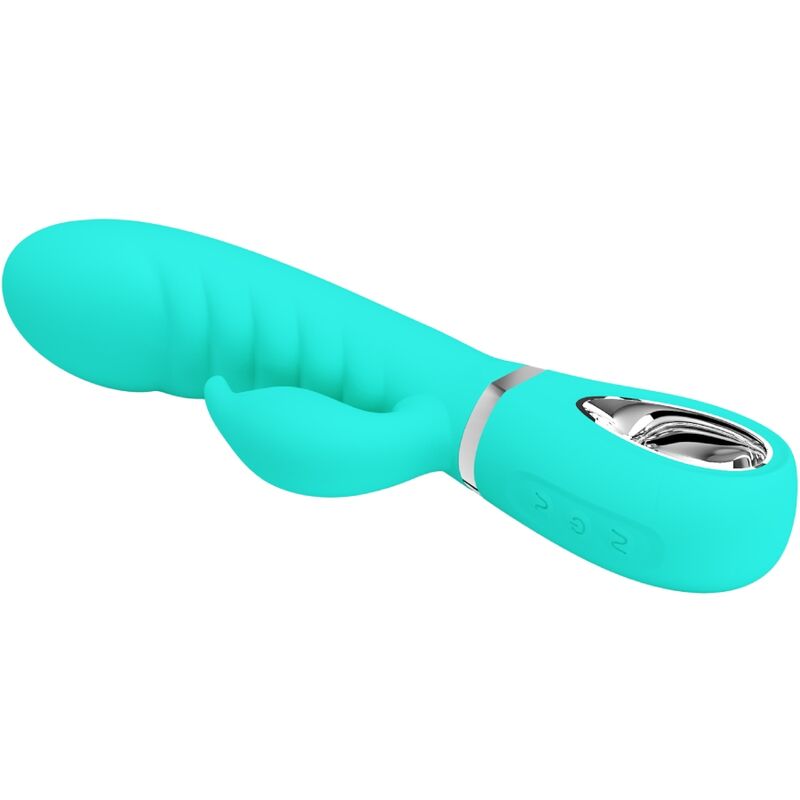 PRETTY LOVE - PRESCOTT MULTIFUNCTION G-SPOT VIBRATOR AQUA GREEN - Image 3