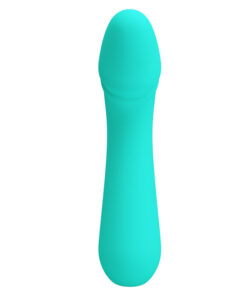 PRETTY LOVE - CETUS RECHARGEABLE VIBRATOR AQUA GREEN