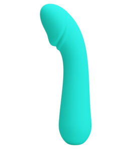 Alternative view of PRETTY LOVE - CETUS RECHARGEABLE VIBRATOR AQUA GREEN
