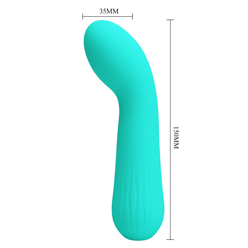 PRETTY LOVE - FAUN RECHARGEABLE VIBRATOR AQUA GREEN - Image 5