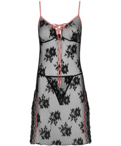 Alternative view of LIVCO CORSETTI FASHION - KARONIN LC 90628 FALDA + PANTY NEGRO