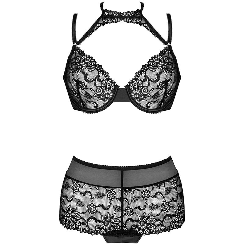 LIVCO CORSETTI FASHION - LINERA FOR THE SENSES COLLECTION SUJETADOR + PANTY NEGRO - Image 3