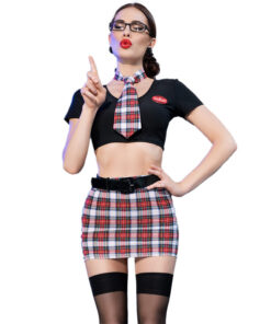 CHILIROSE - CR 4425 DISFRAZ COLEGIALA NEGRO