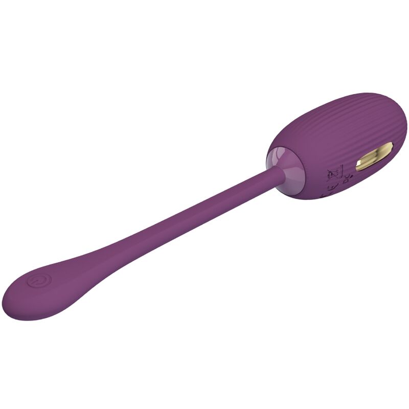 PRETTY LOVE - DOREEN PURPLE RECHARGEABLE VIBRATING EGG - Image 3