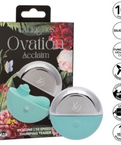 Alternative view of CALEXOTICS - OVATION ACCLAIM STIMULATOR AQUA GREEN