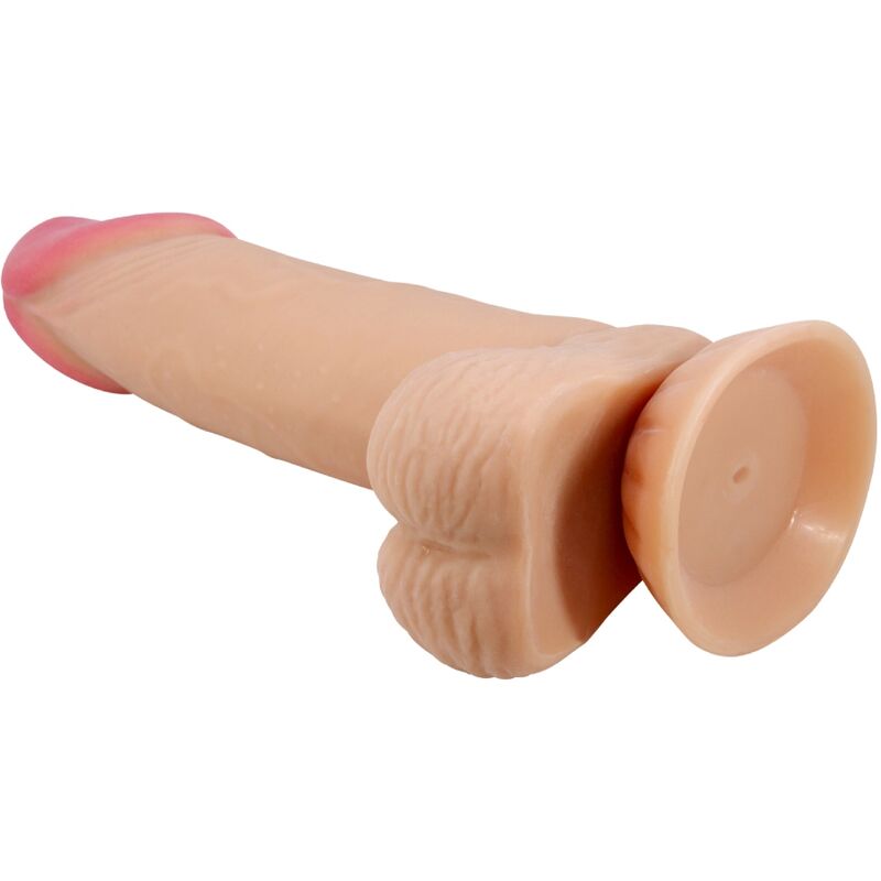 PRETTY LOVE - SLIDING SKIN SERIES REALISTIC DILDO WITH SLIDING SKIN SUCTION CUP 19.4 CM - Image 2