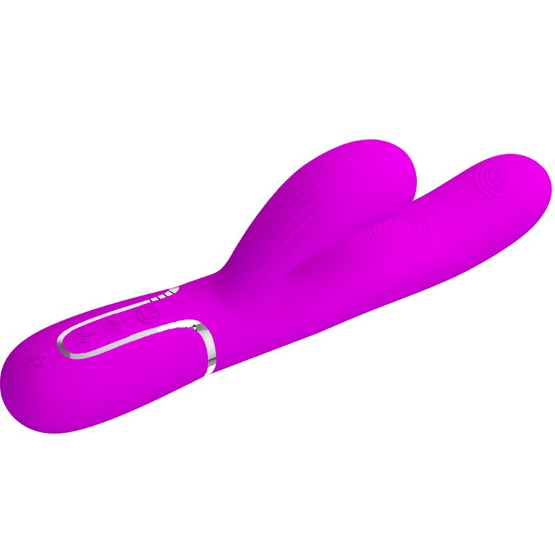 PRETTY LOVE - PERLITA MULTIFUNCTION 3 IN 1 G-SPOT VIBRATOR VIOLET - Image 3