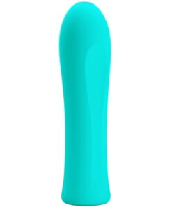 Alternative view of PRETTY LOVE - ALFREDA SUPER POWER VIBRATOR AQUA GREEN