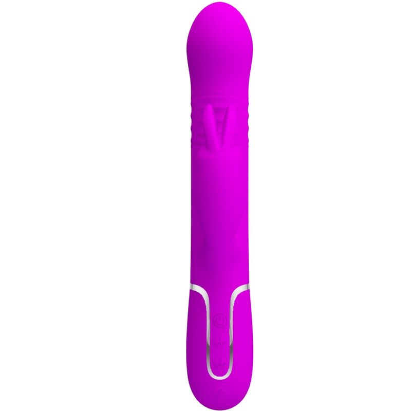 PRETTY LOVE - COALE RABBIT VIBRATOR PEARLS VIOLET - Image 2