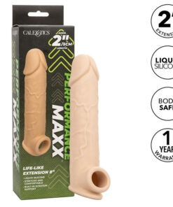 Alternative view of CALEXOTICS - PERFORMANCE MAXX LIFE-LIKE EXTENSION 8 LIGHT SKIN
