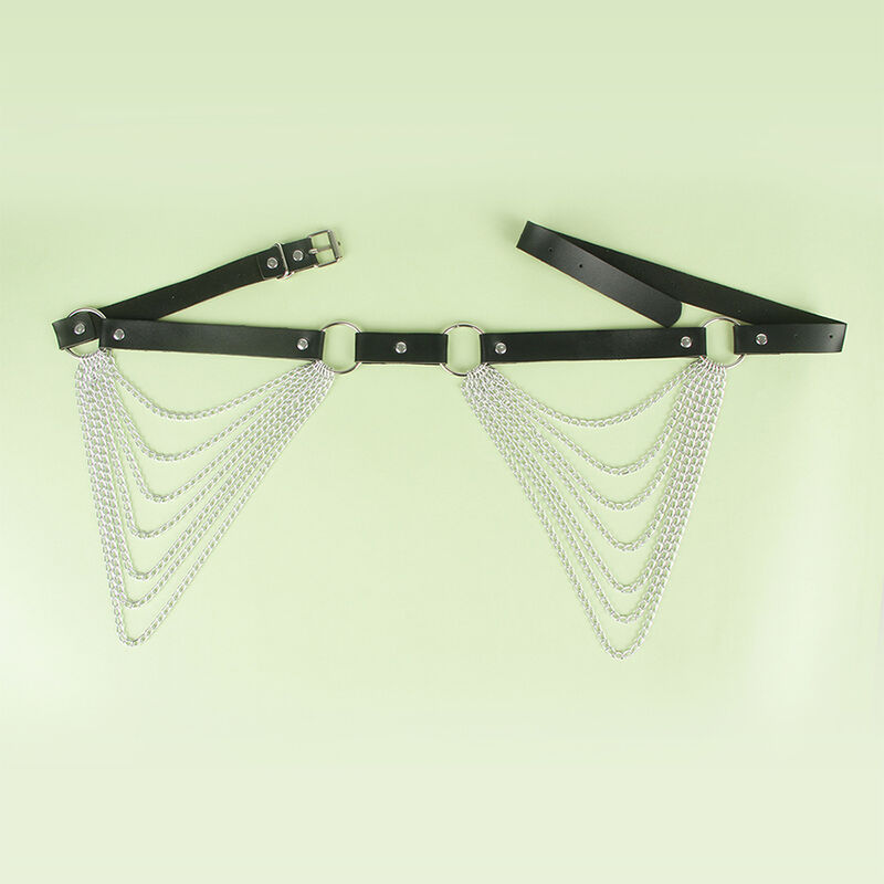 SUBBLIME - LEATHER CHAINBELT BLACK ONE SIZE - Image 4
