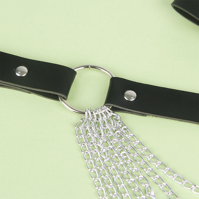 SUBBLIME - LEATHER CHAINBELT BLACK ONE SIZE - Image 5