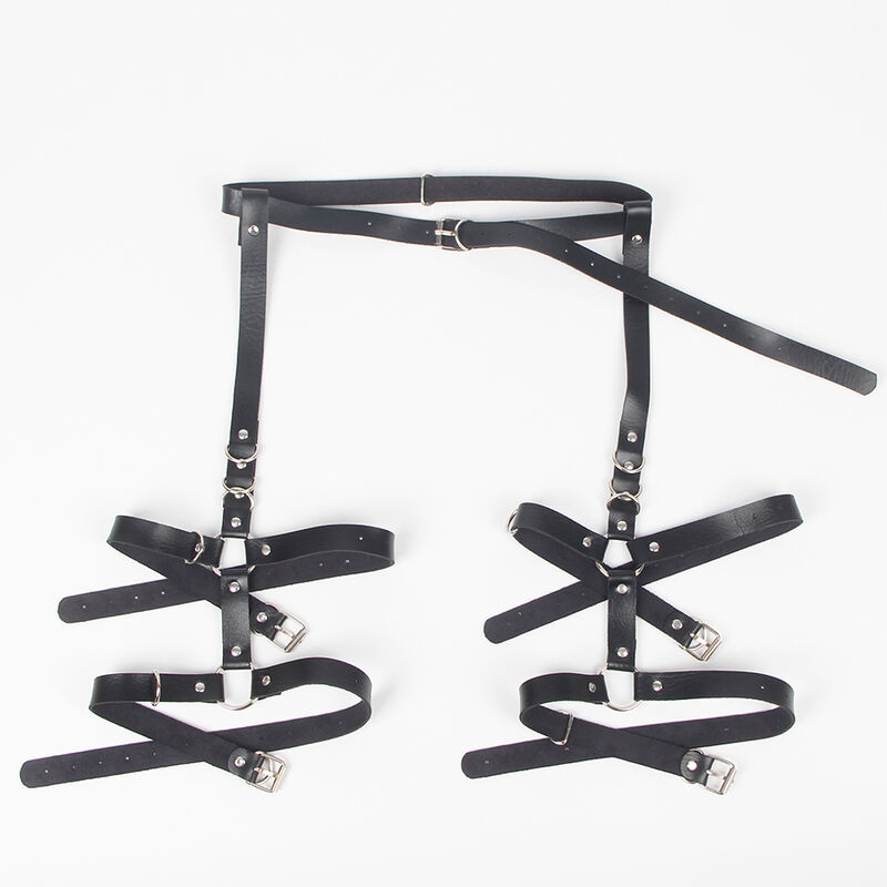 SUBBLIME - GARTER HARNESS WITH RINGS ONE SIZE - Image 4