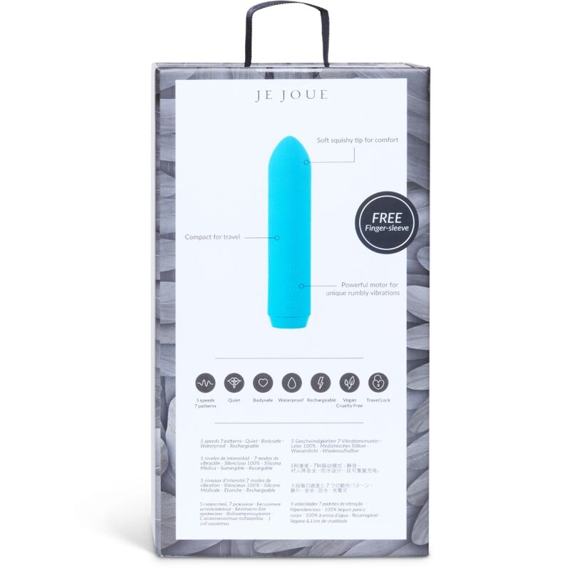 JE JOUE - TEAL CLASSIC BULLET VIBRATOR - Image 4