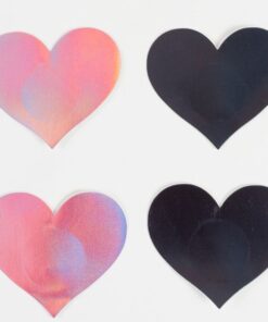 Alternative view of SECRET PLAY - WOW BOOBS! HEART NIPPLE COVERS