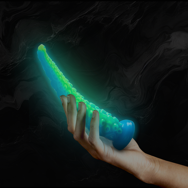 EPIC - SCYLLA FLUORESCENT THIN TENTACLE DILDO SMALL SIZE - Image 2