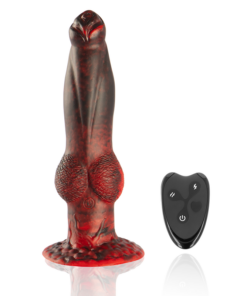 EPIC - PROMETHEUS DILDO TITAN IN FLAMES RECHARGEABLE REMOTE CONTROL