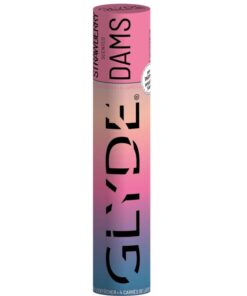 Alternative view of SHEER GLYDE - DAMS LAMINAS LATEX ORAL SEX STRAWBERRY