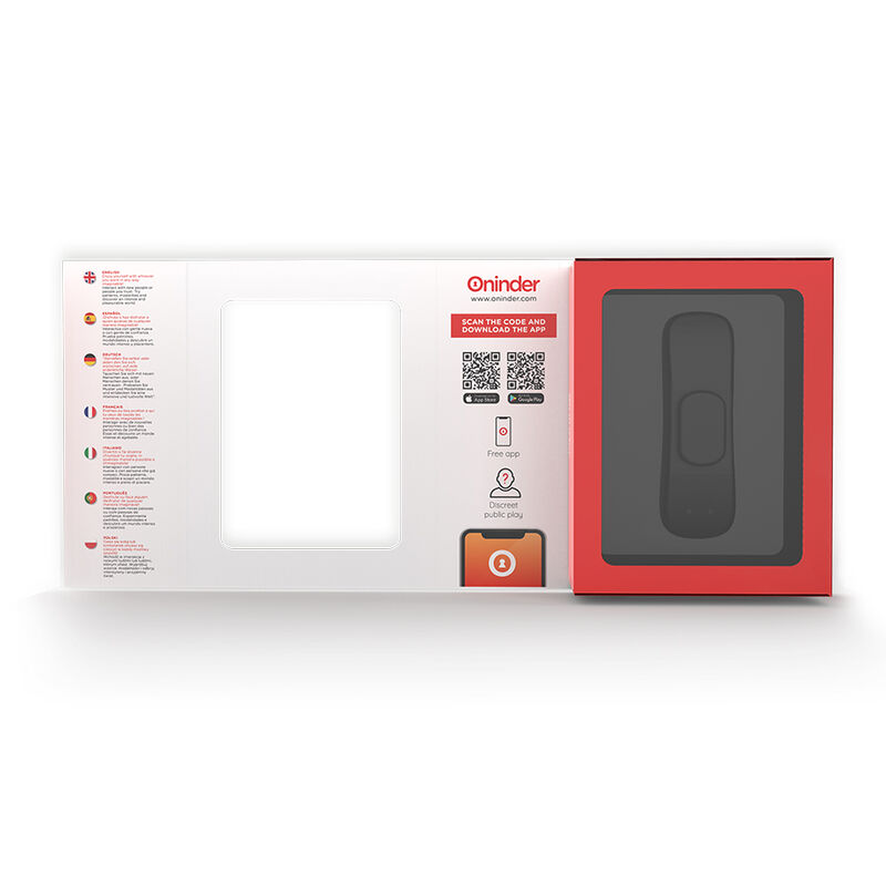 ONINDER - MANILA PANTY RECHARGEABLE VIBRATOR 9 SPEED 9.6 CM X 2.6 CM - FREE APP - Image 5