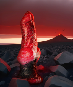 Alternative view of EPIC - HELIOS DILDO WITH TESTICLES HEAT AND ECSTASY