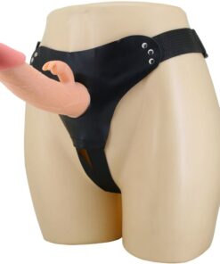 PRETTY LOVE - MAVIS HARNESS UNIVERSAL BRIEFS WITH DILDO 19 CM NATURAL