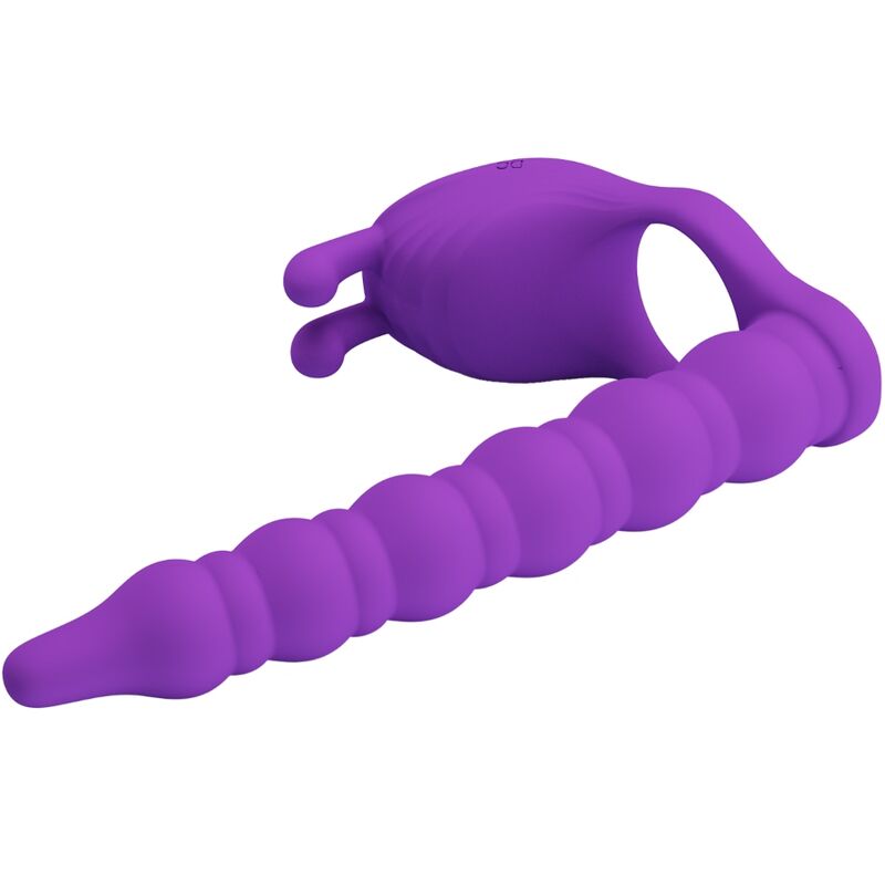 PRETTY LOVE - BLACKNEY PENIS RING WITH LILA VIBRATOR PLUG - Image 4