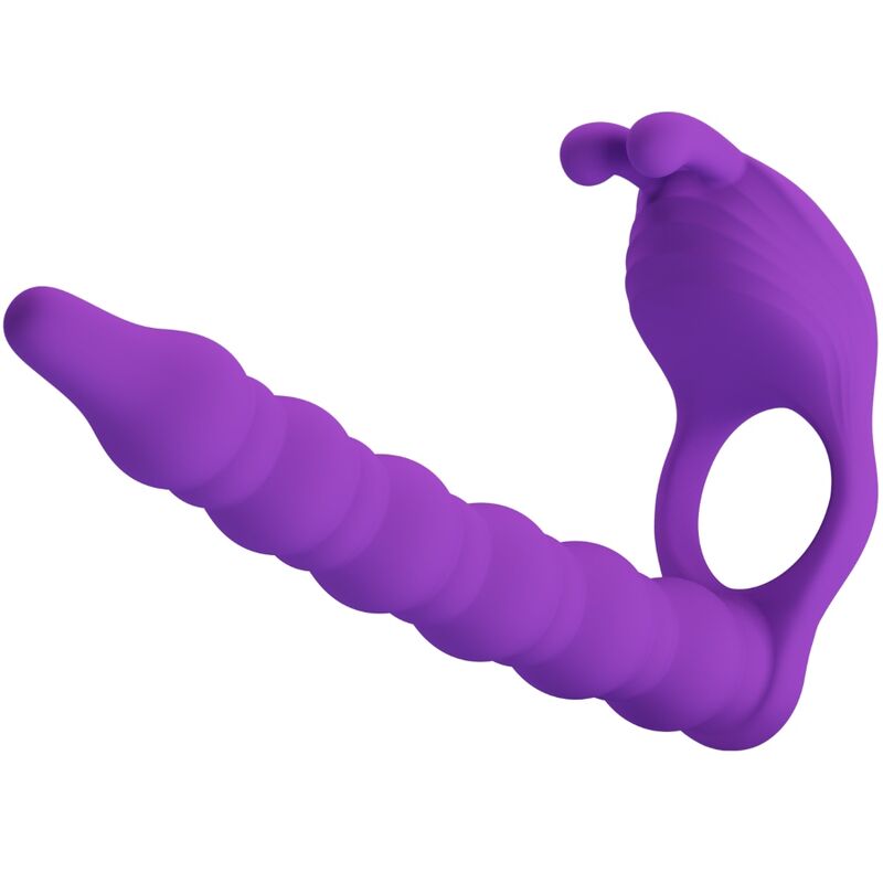 PRETTY LOVE - BLACKNEY PENIS RING WITH LILA VIBRATOR PLUG - Image 2