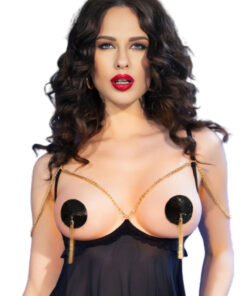 CHILIROSE - CR 4714 NIPPLE COVERS BLACK