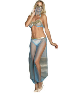 SUBBLIME - INDIA STYLE BLUE LINGERIE SET S/M