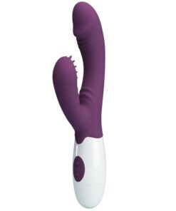 PRETTY LOVE - ANDRE RABBIT VIBRATOR  G-POINT STIMULATOR PURPLE
