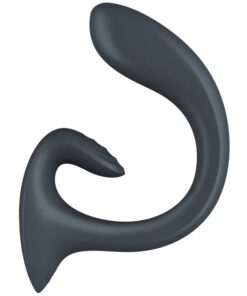 Alternative view of SATISFYER - G FOR GODDESS 1 RABBIT VIBRATOR DARK GRAY