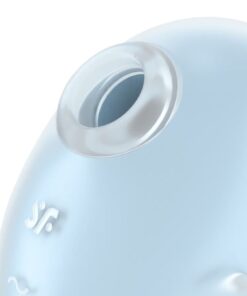 Alternative view of SATISFYER - CUTIE GHOST LAY-ON VIBRATOR LIGHT BLUE