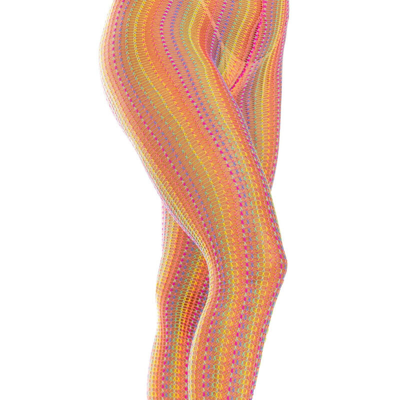 LEG AVENUE - MULTICOLOR CROCHET STOCKINGS - Image 4