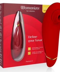 WOMANIZER - PREMIUM 2 CLITORAL STIMULATOR BORDEAUX