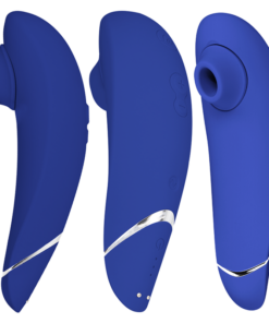 Alternative view of WOMANIZER - PREMIUM 2 CLITORAL STIMULATOR BLUEBERRY