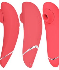 Alternative view of WOMANIZER - PREMIUM 2 CLITORAL STIMULATOR RASPBERRY