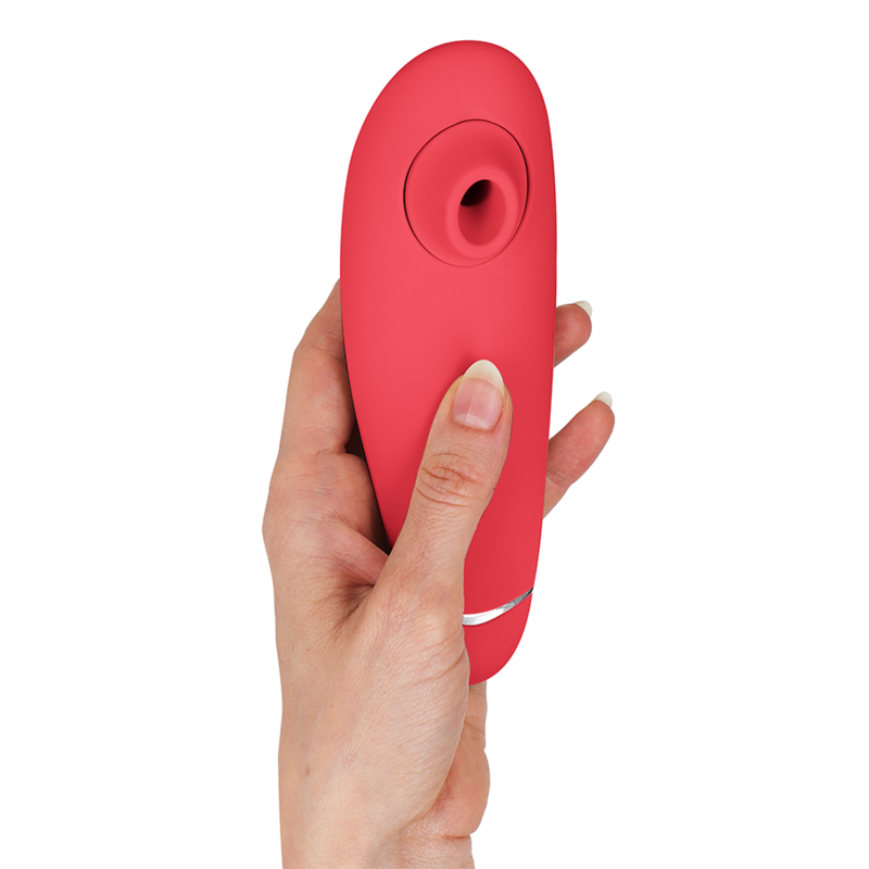 WOMANIZER - PREMIUM 2 CLITORAL STIMULATOR RASPBERRY - Image 4