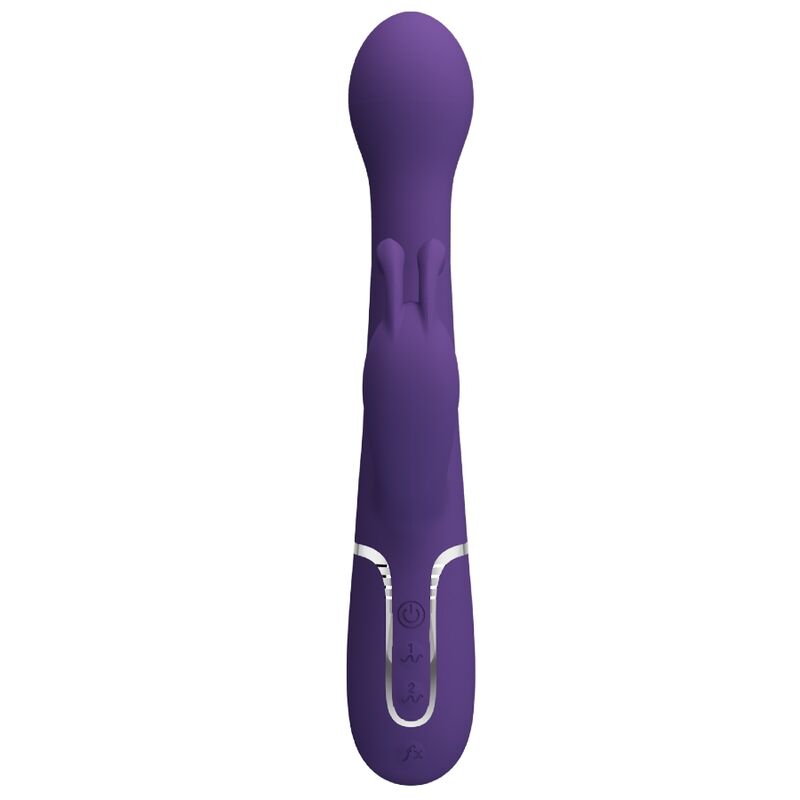 PRETTY LOVE - DEJON RABBIT VIBRATOR 3 IN 1 MULTIFUNCTION PURPLE - Image 3