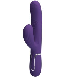 Alternative view of PRETTY LOVE - PERLITA G-SPOT VIBRATOR 3 IN 1 MULTIFUNCTION PURPLE
