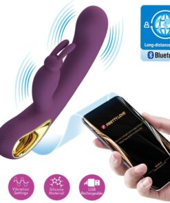 PRETTY LOVE - LIAM RABBIT VIBRATOR  G SPOT STIMULATOR PURPLE