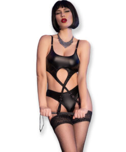 CHILIROSE - CR 4625 SET CUATRO PIEZAS CROTCHLESS ROJO S