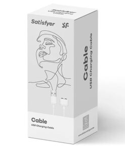 Alternative view of SATISFYER - CHARGUER CABLE WHITE