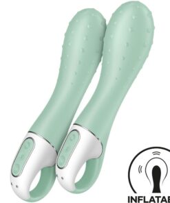 Alternative view of SATISFYER - AIR PUMP VIBRATOR 3 INFLATABLE G POINT MINT