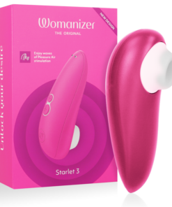 WOMANIZER - STARLET 3 CLITORAL STIMULATOR PINK